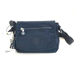 KIPLING Sabian Crossbody Mini Bag Blue Nylon Lightweight Shoulder Bag NWT